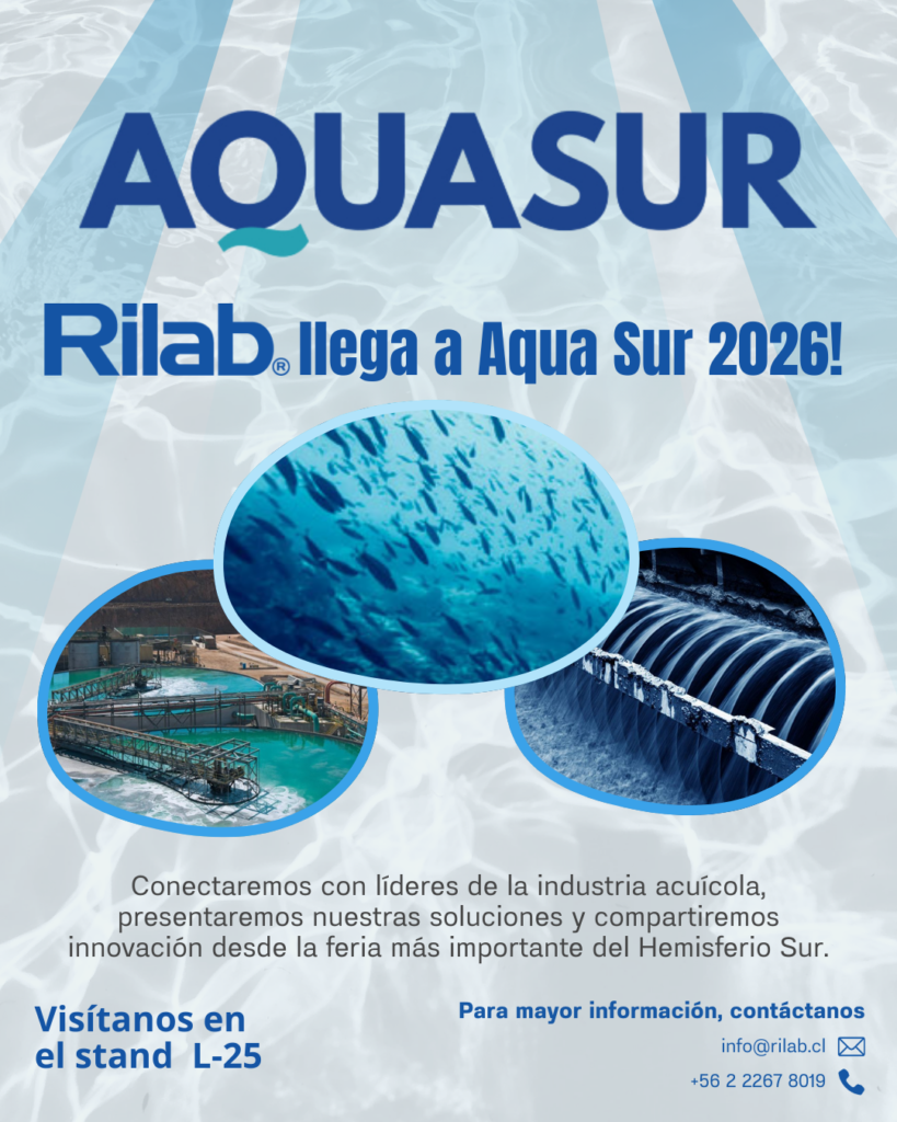 Rilab en AquaSur 2026: tecnología para monitoreo de agua y soluciones para acuicultura